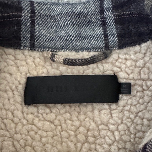 Jenni Kayne Farmhouse Plaid Sherpa Jacket - Picture 6 of 14